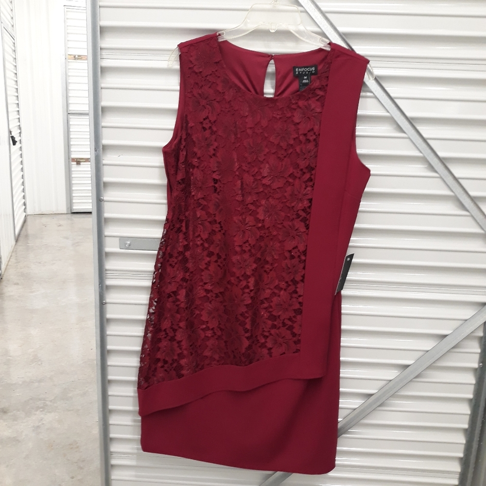 Red dress